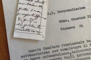 Dalla Croce Rossa di Rieti documenti del venerabile vescovo